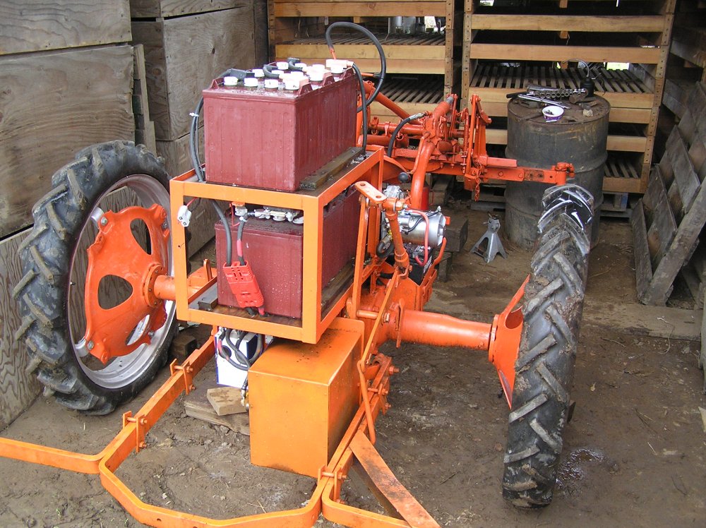 Electric tractor conversion Farm Hack